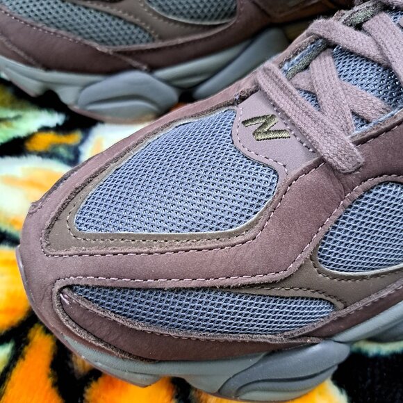 Size 12 New Balance Low Top Sneakers U9060Bcg 2022 Men Maroon Gray - Picture 9 of 15